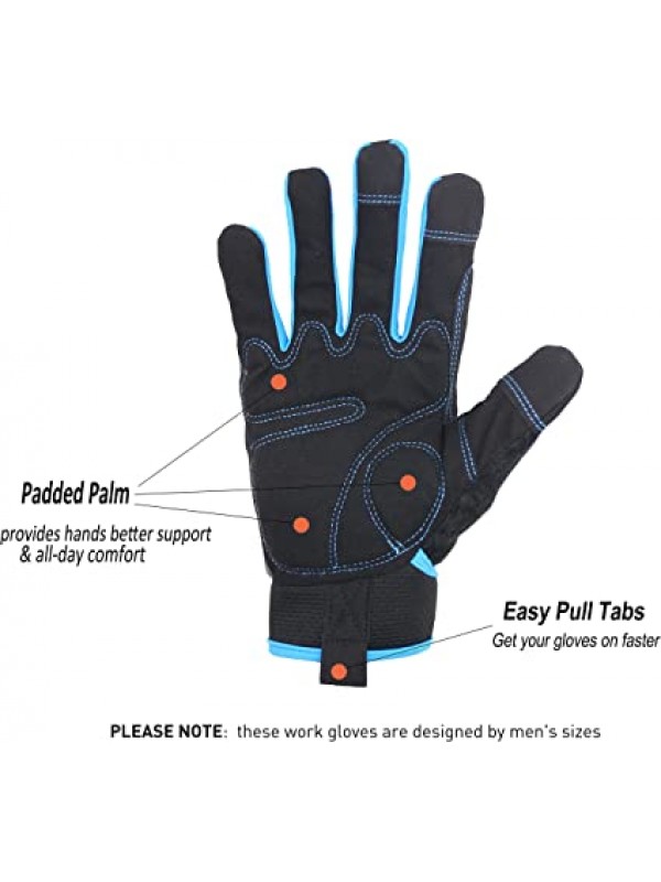 Safety Gloves
ITI-9302
www.imbex-top-industry.com

ITI-Work Gloves Men & Women, Utility Mechanic Working Gloves Touch Screen, Flexible Breathable Yard Work Gloves (Medium, Grey)About this item
Flexible & Breathable Work Gloves: Stretchable spandex design back keep your hands cool and comfortable on the job. These work gloves are men's sizes, Please choose utility work gloves according to the size chart.
Touch Screen Work Gloves: With 3 Touch screen compatible fingertips capable for your phone or tablet without having to take the gloves off.
Terry Cloth On The Thumb: More convenient to wipe your face and sweat away while staying focused on the task at hand.
Utility Work Gloves with Padded Palm & Knuckle: Synthetic leather palm with foam padding provides hands better support & all-day comfort, gives extra protection from vibration & impact while allowing flexibility.
Easy On, Easy Off Mechanic Gloves： Supportive neoprene cuff with with hook& loop strips closure cuff for snug secure fit.
Material	Synthetic Leather Palm & Spandex Back
Brand	IMBEX-TOP-INDUSTRY 
Size	Medium (Pack of 1)
Color	Grey
Special Feature	Breathable
Available in all colors and all sizes 
Made in Pakistan 
Manufacturer Date: 23/03/2023
ART#ITI-9302
Contact:+923117880434
Phone:(052)3543011
WhatsApp:+923466525933
Email:info@imbex-top-industry.com
Email:imbex.top.industry@gmail.com
Note:100% Quality no compromise in our quality  