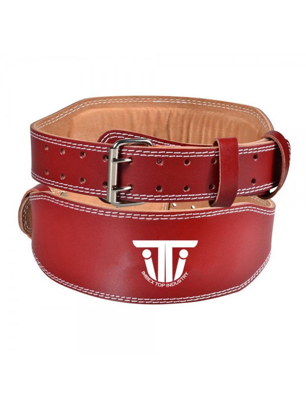 Leather Weightlifting Belt