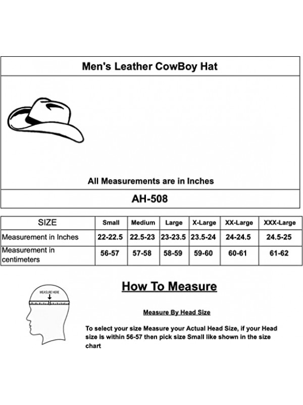 Leather Hat