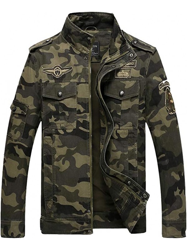 Camo Denim jacket 