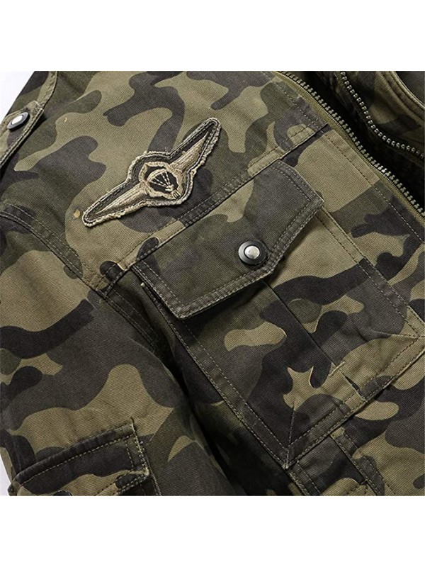 Camo Denim jacket 