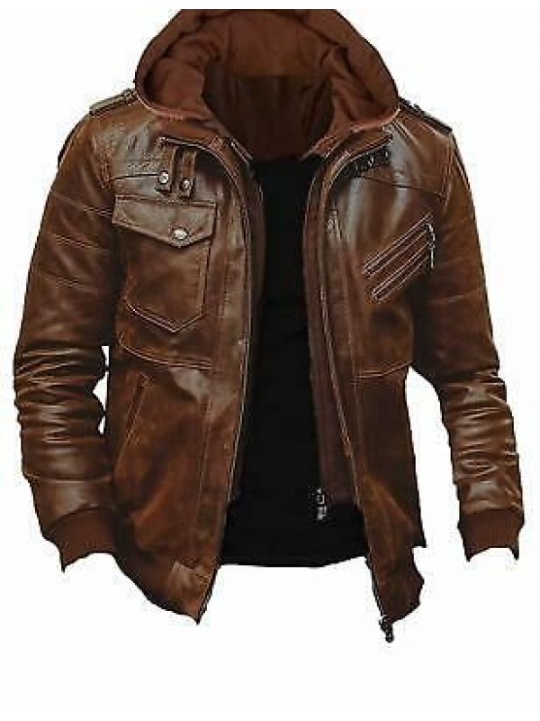 Leather Fashion jacket